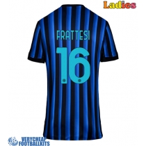 Inter Milan Davide Frattesi #16 Replica Home Shirt Ladies 2025-26 Short Sleeve